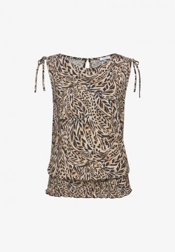 Блузка без рукавов