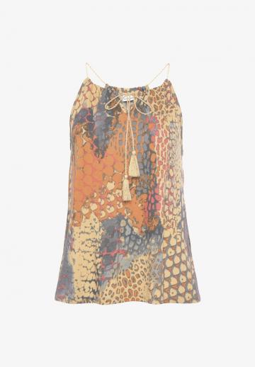 Топ на бретельках