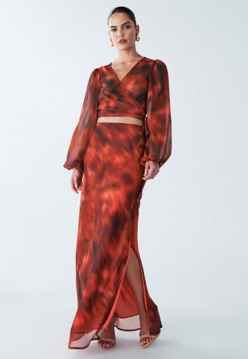 Шифоновая блузка