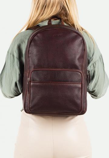 Кожаный рюкзак