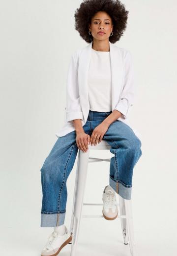 Длинный блейзер