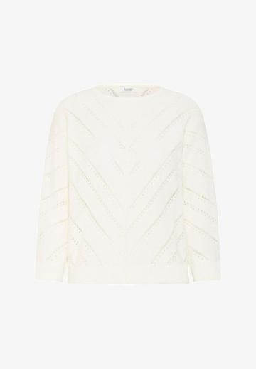 Пуловер с рукавом три четверти