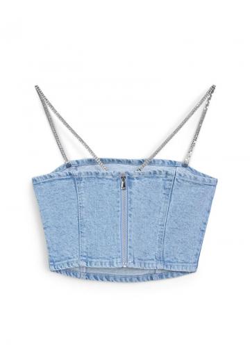 Топ на бретельках