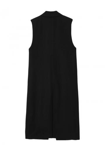 Длинный жилет