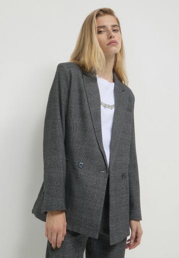 Длинный блейзер