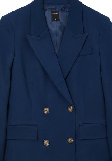 Длинный блейзер