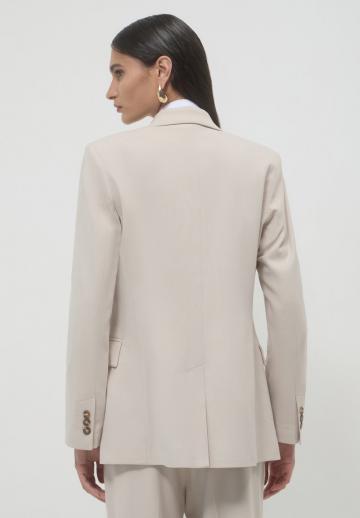 Длинный блейзер