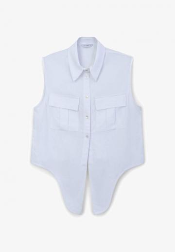 Джинсовая жилетка