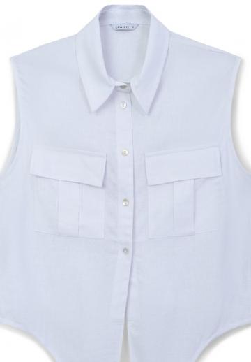 Джинсовая жилетка