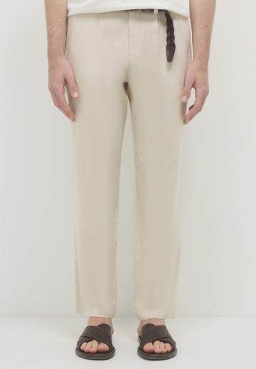 Льняные брюки