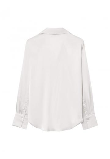 Атласная блузка