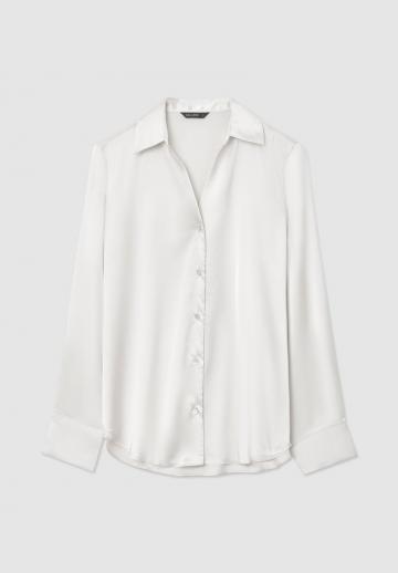 Атласная блузка