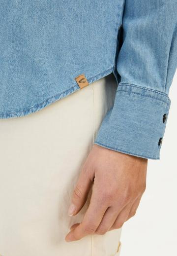 Джинсовая блузка