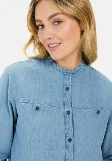 Джинсовая блузка