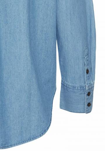 Джинсовая блузка