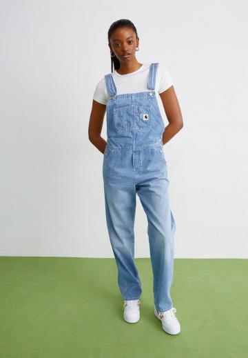 Джинсовый комбинезон
