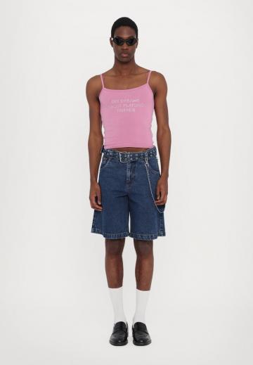 Топ на бретельках