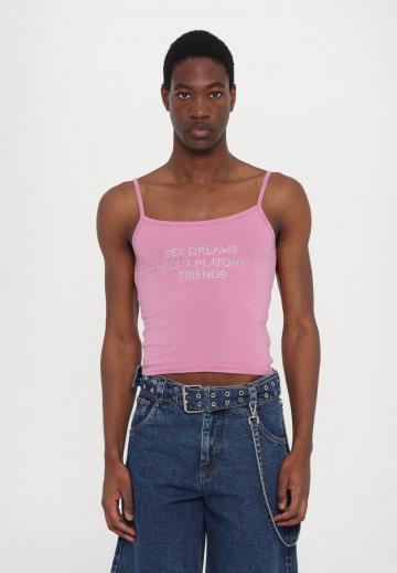 Топ на бретельках