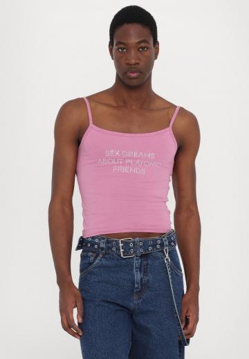 Топ на бретельках