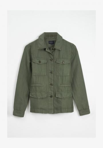 Куртка с накладнымит карманами