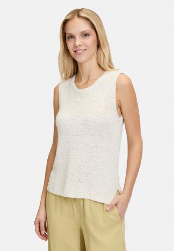 Пуловер без рукавов