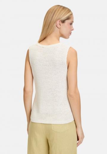 Пуловер без рукавов