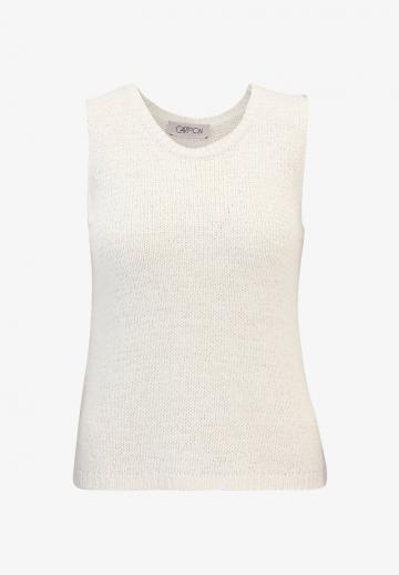 Пуловер без рукавов