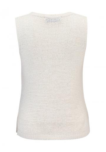 Пуловер без рукавов