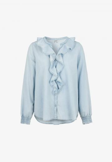 Джинсовая блузка