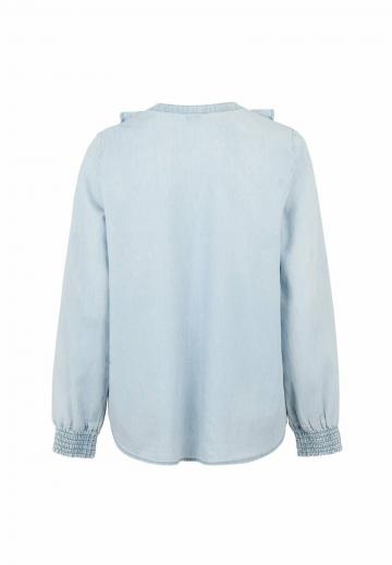 Джинсовая блузка