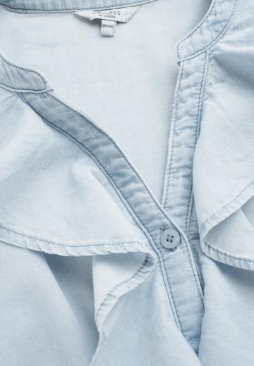 Джинсовая блузка