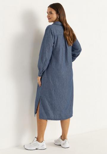 Джинсовое платье