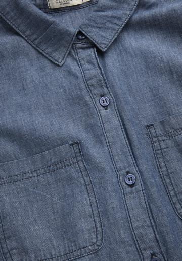 Джинсовое платье