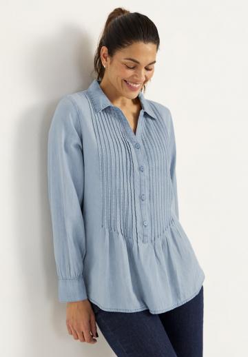 Джинсовая блузка