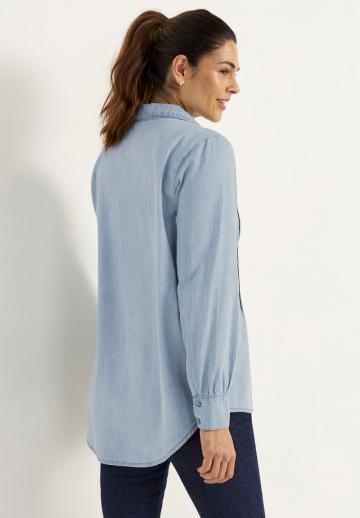 Джинсовая блузка