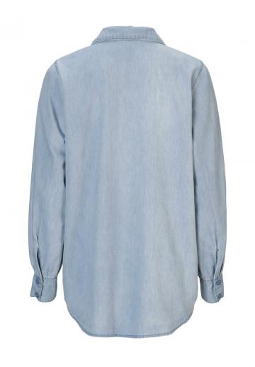 Джинсовая блузка