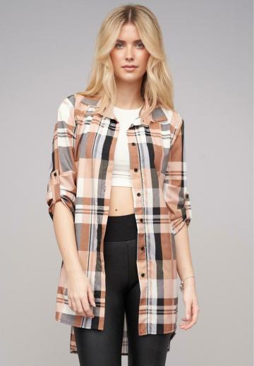 Длинная блузка