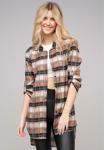 Длинная блузка