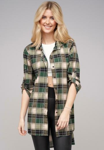 Длинная блузка