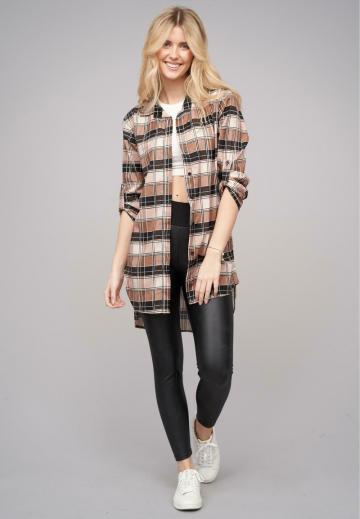 Длинная блузка