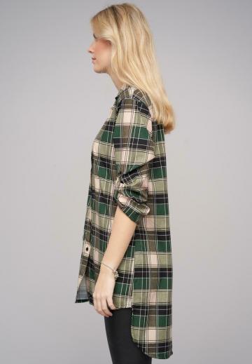 Длинная блузка