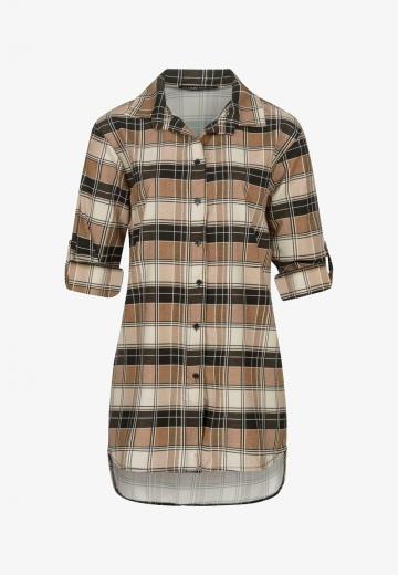 Длинная блузка