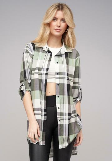 Длинная блузка