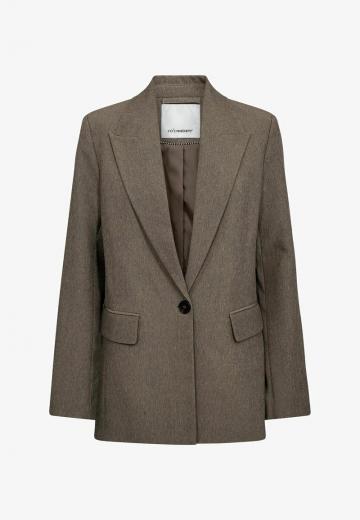 Длинный блейзер