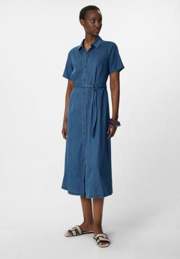 Джинсовое платье