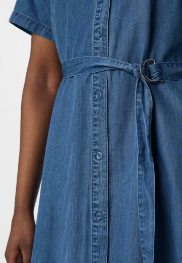 Джинсовое платье