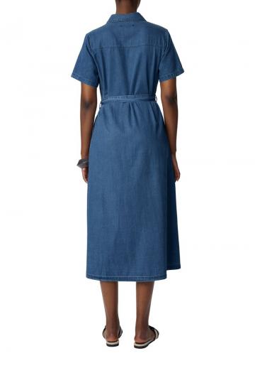 Джинсовое платье