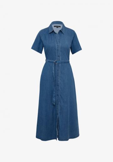 Джинсовое платье