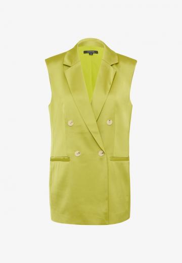 Длинный жилет