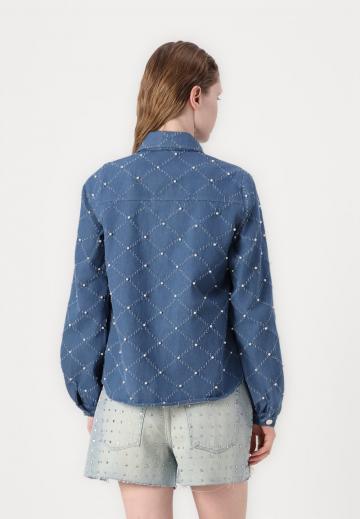 Джинсовая блузка